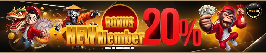 Slot Bonus New Member 20%